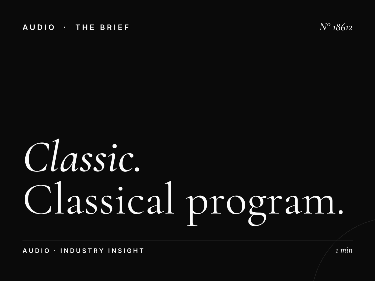 Classic FM London 100.6 Radio Shows: Classical Program Ads