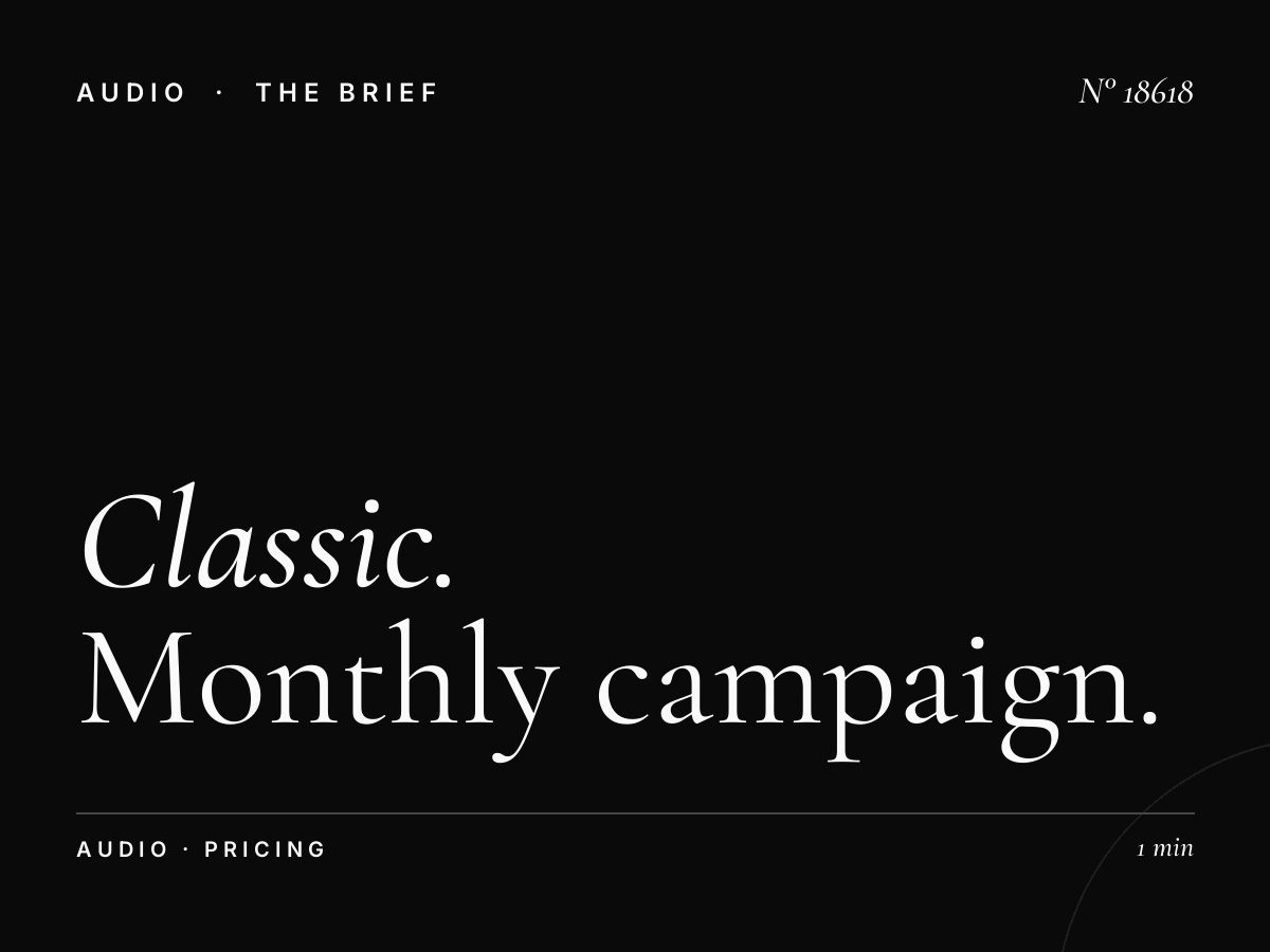 Classic FM London 100.6 Rates: Monthly Campaign Pricing
