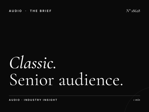 Classic FM London 100.6 Retirement: Senior Audience