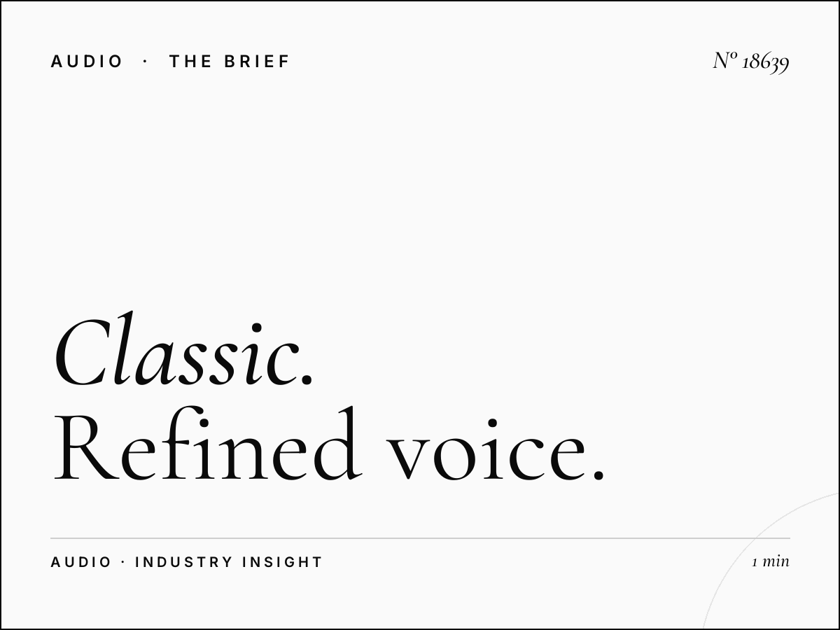 Classic FM London 100.6 Voice Over: Refined Voice Talent