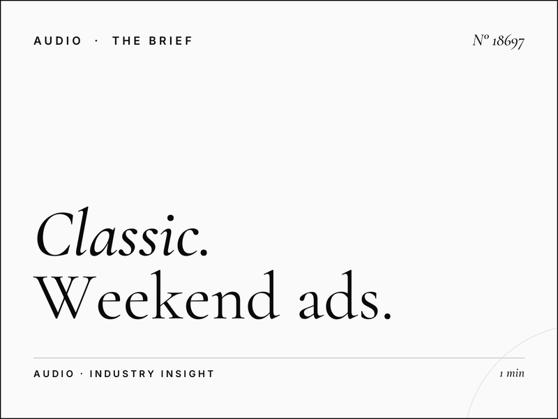 Classic FM London 100.6 Weekend Programming: Weekend Ads