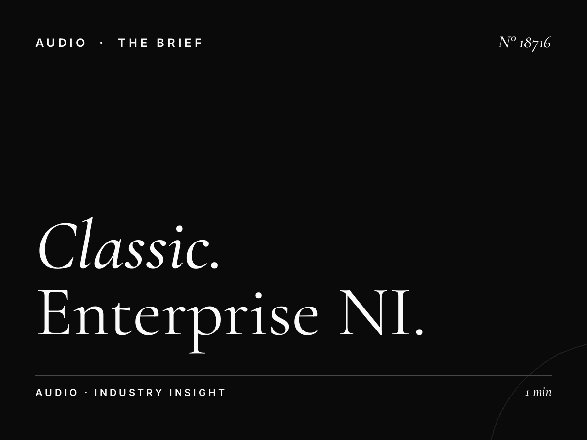 Classic FM N Ireland 101.9 Corporate: Enterprise NI Marketing