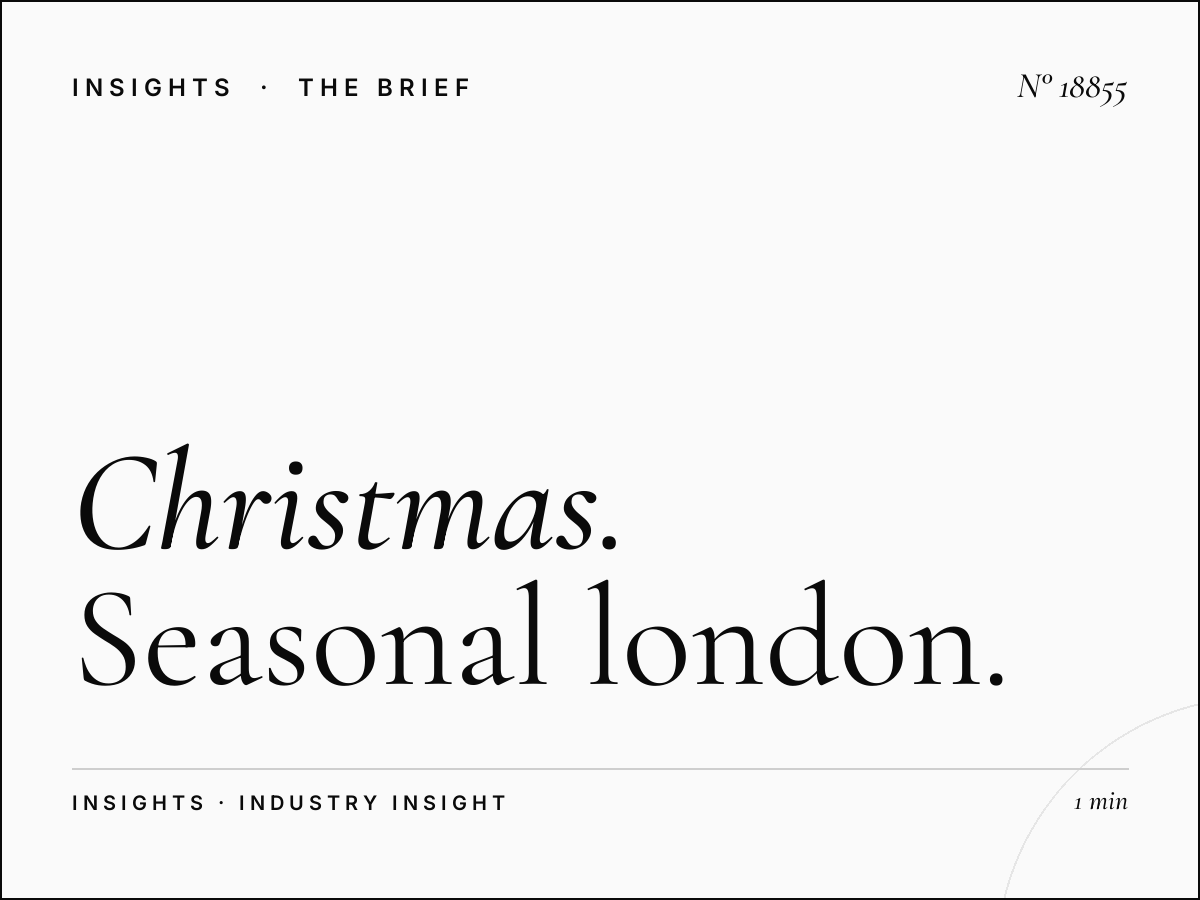 Christmas Heart London 106.2: Seasonal London Advertising