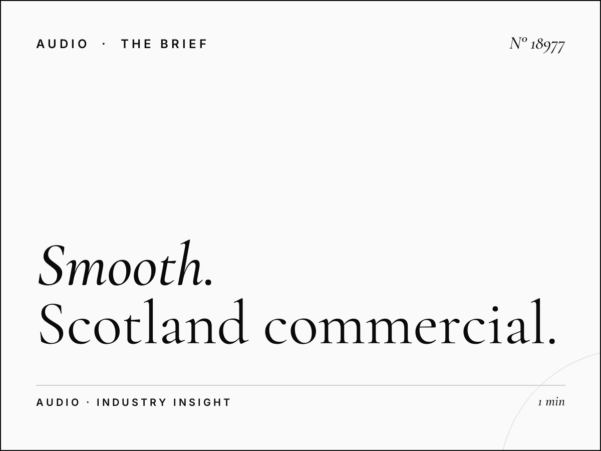 Smooth Scotland 105.2 Creative Production: Scotland Commercial Radio Excellence