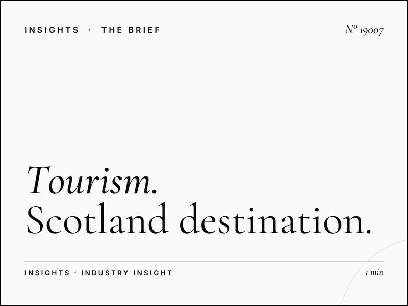 Tourism Smooth Scotland 105.2: Scotland Destination Campaign