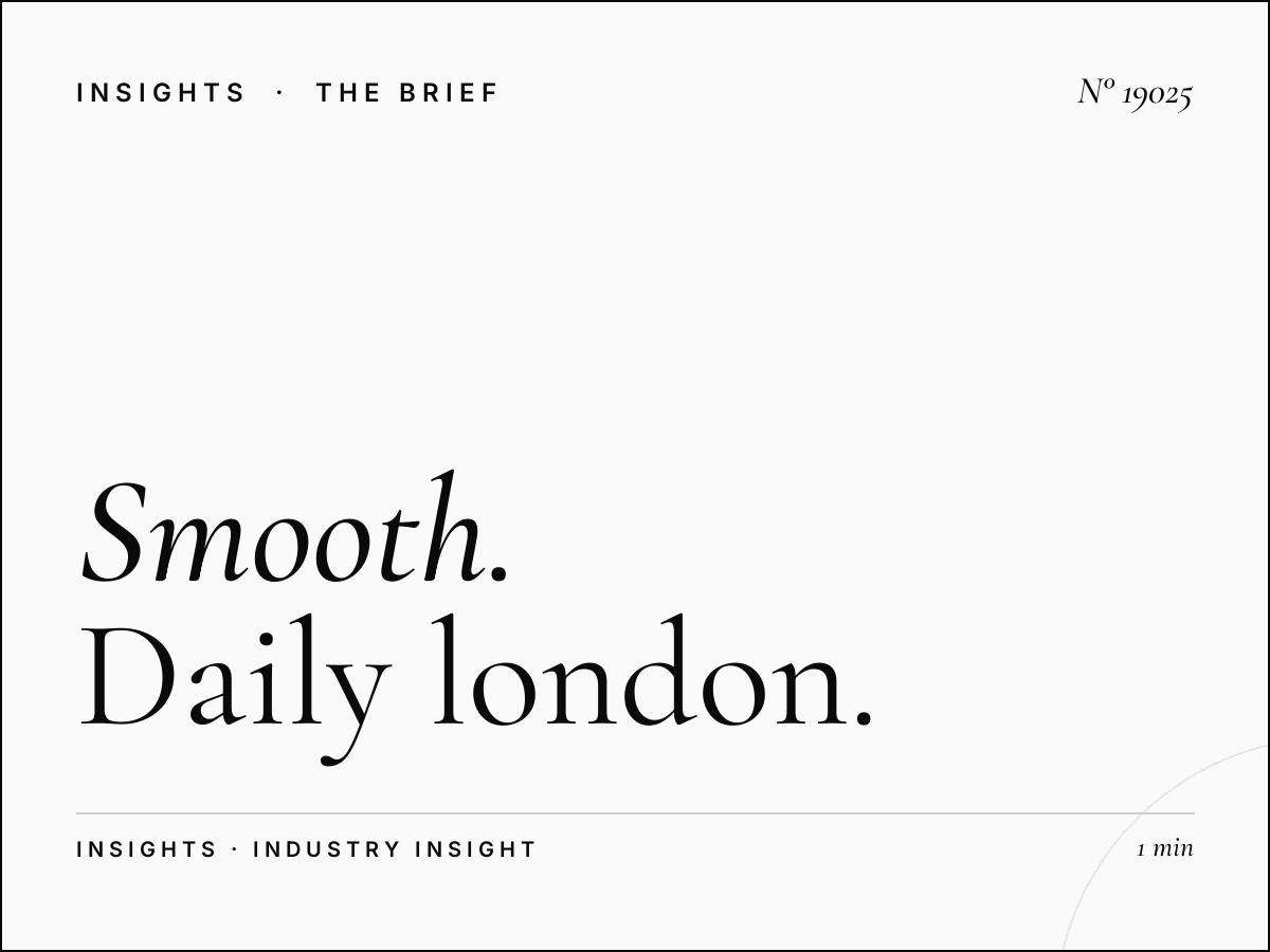 Smooth London 102.2 Reach: Daily London Listener Impressions