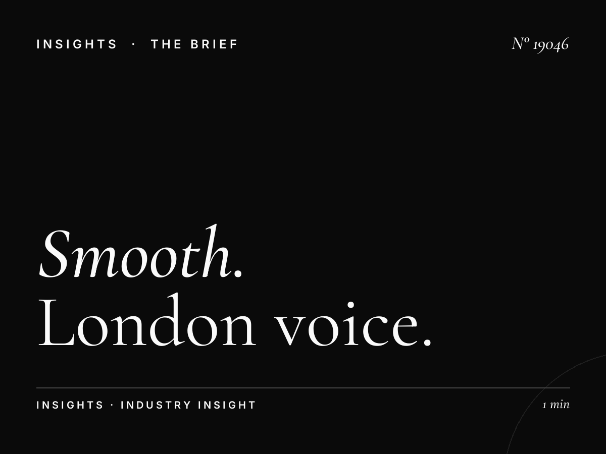 Smooth London 102.2 Voice Over: London Voice Talent Options