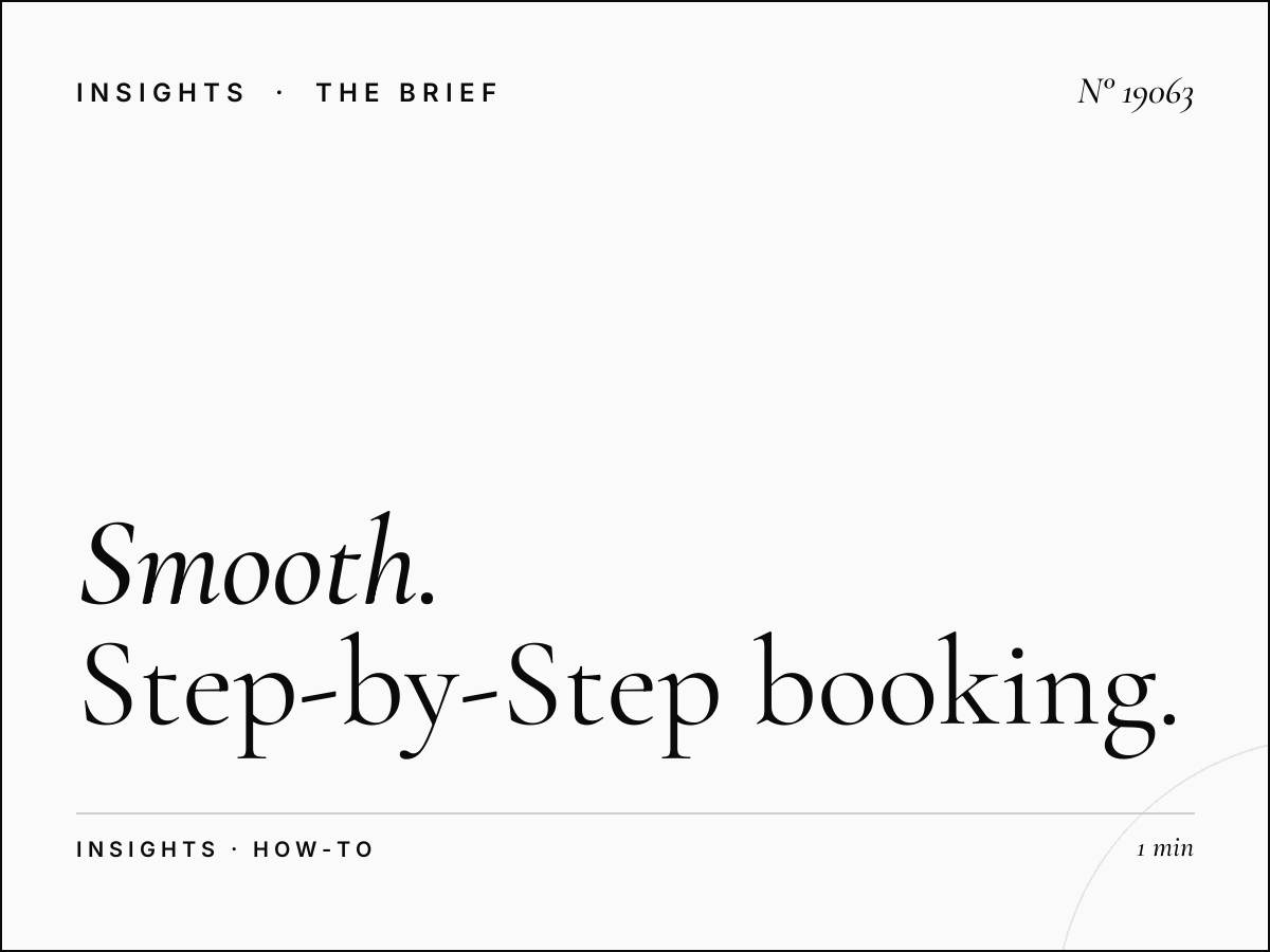 Smooth London 102.2 Reservation: Step-by-Step Booking