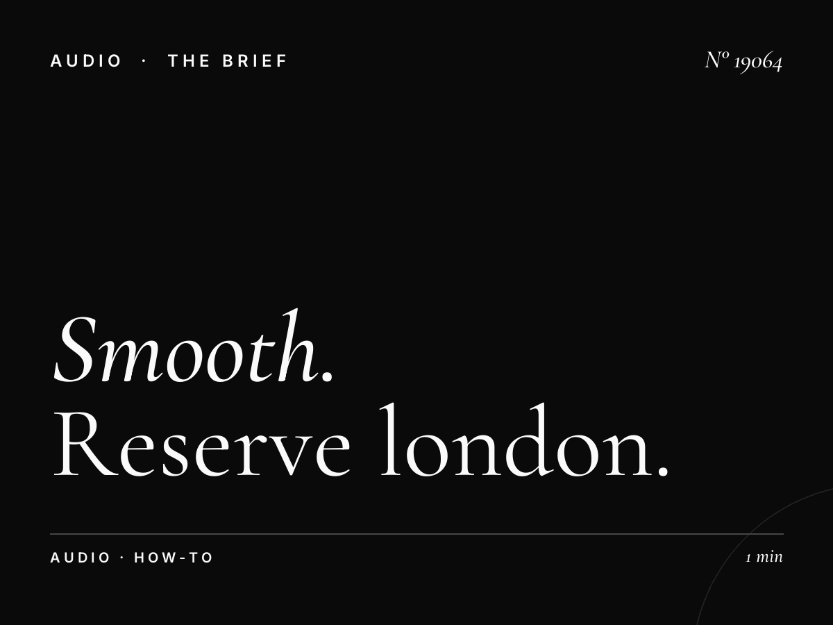 Smooth London 102.2 Booking: How to Reserve London Radio Advertising That Reaches Premium Audiences