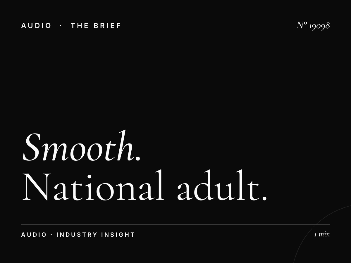 Smooth Radio UK: National Adult Contemporary Radio Campaign