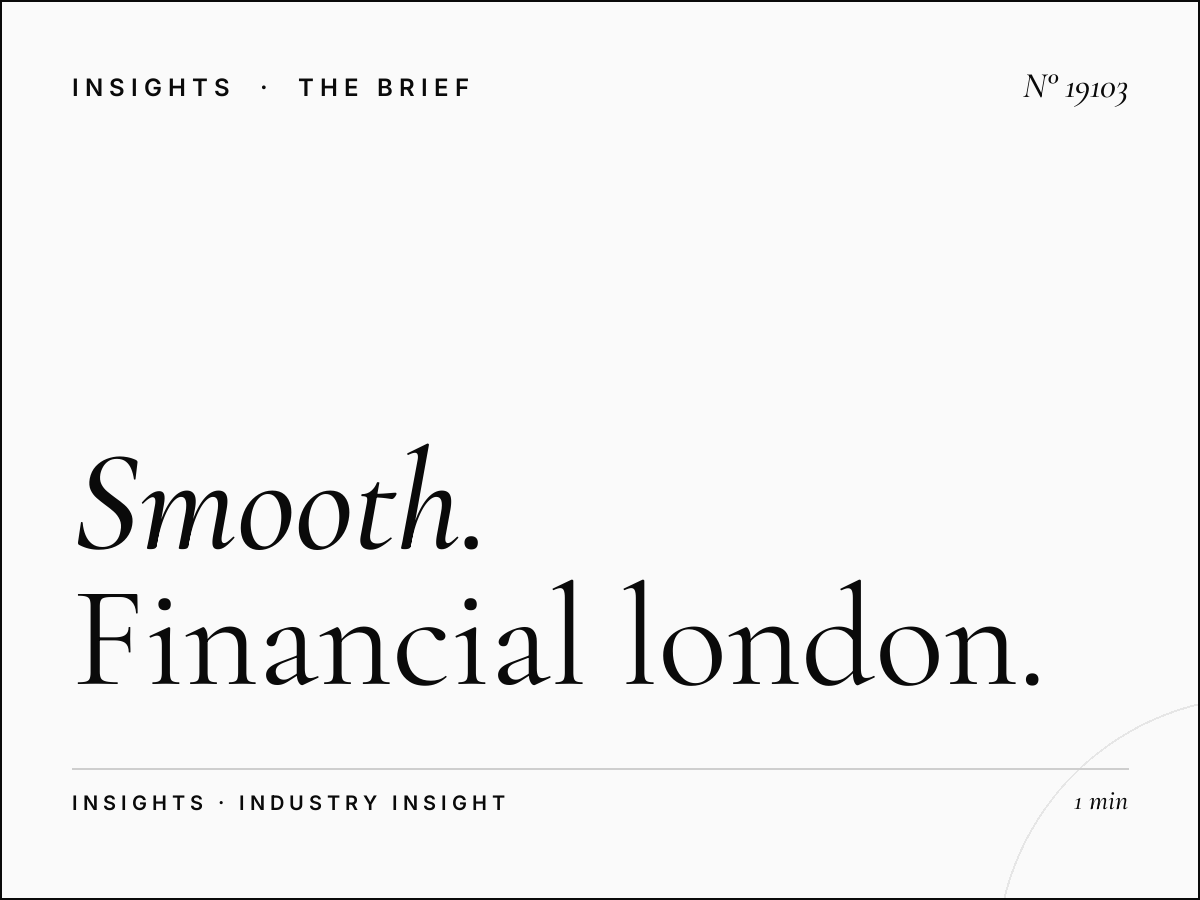 Smooth London 102.2 Banking Products: Financial London