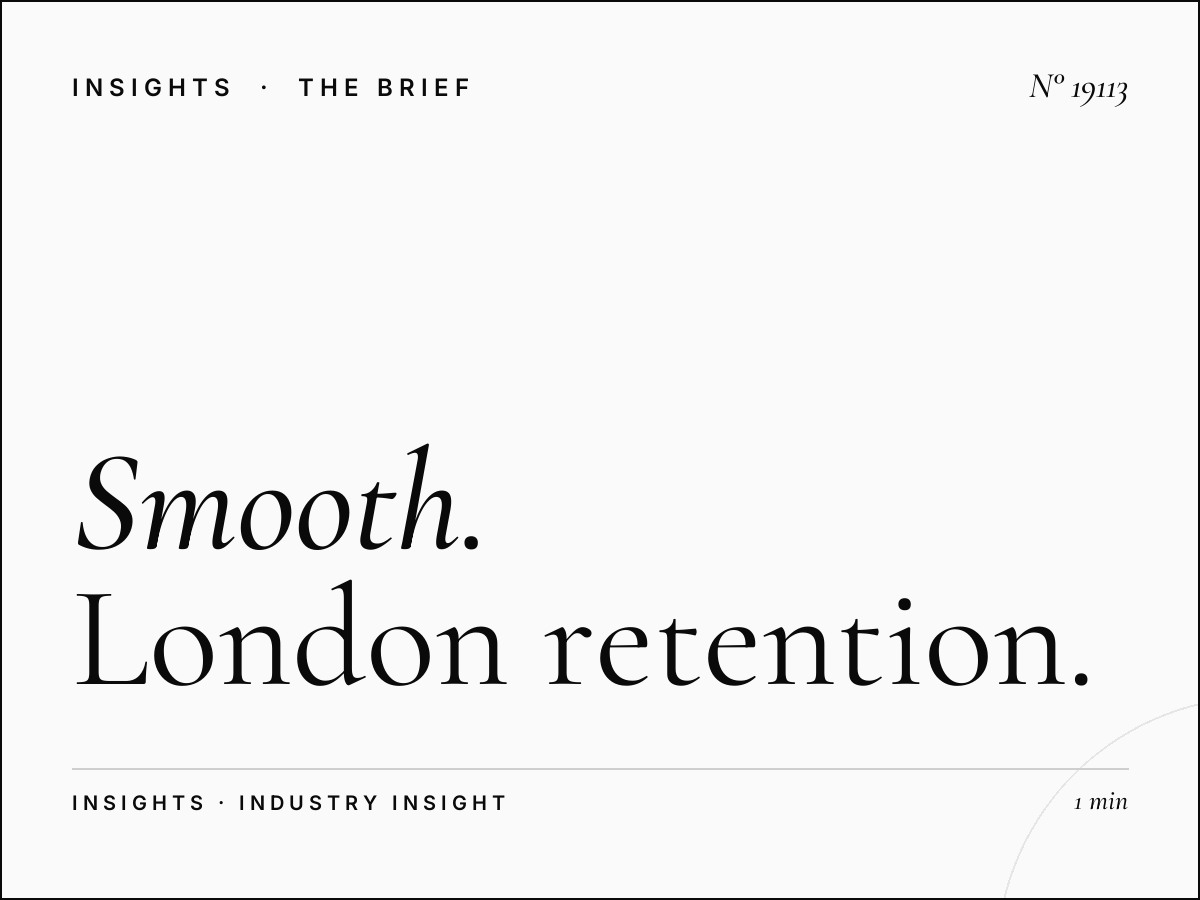Smooth London 102.2 Listener Loyalty: London Retention