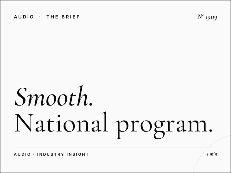 Smooth Radio UK Sponsorship: National Program Sponsorship