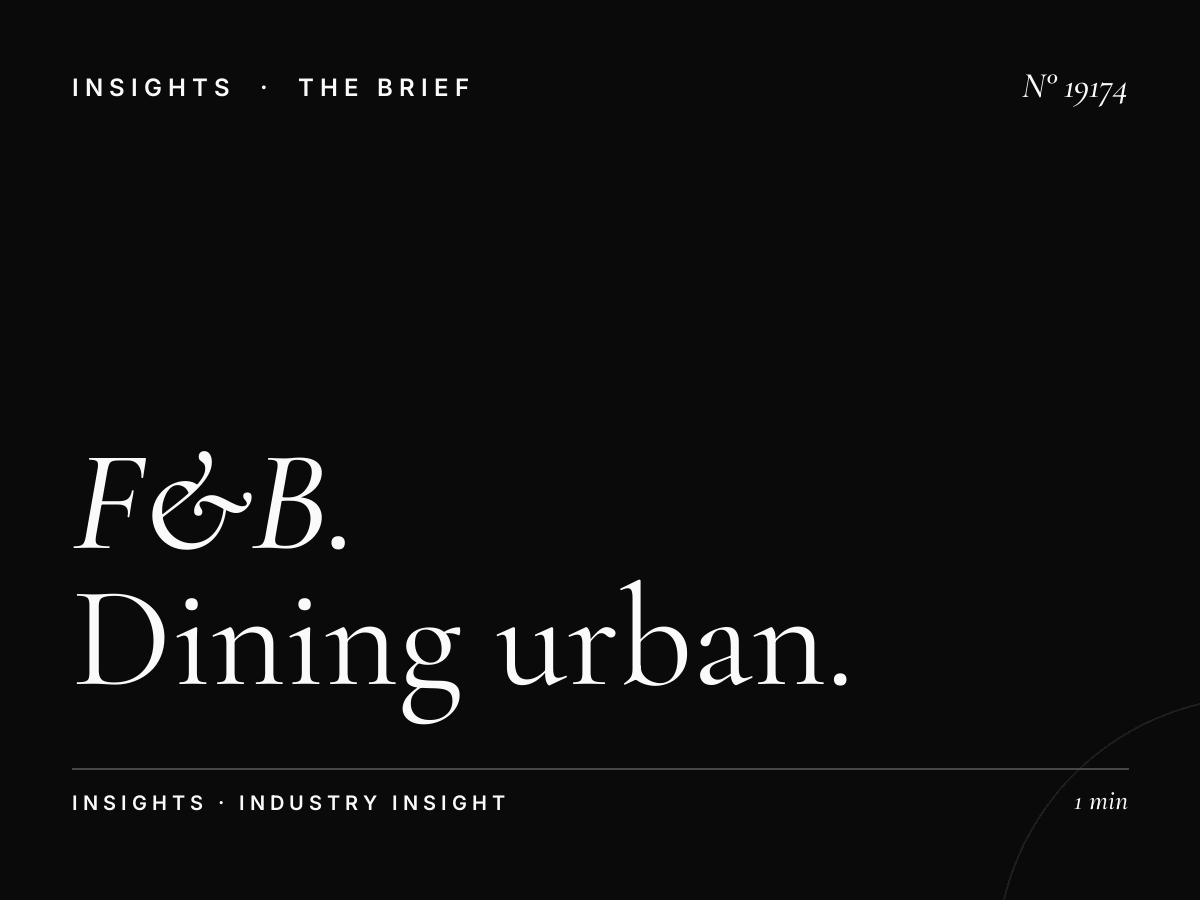 F&B Restaurants Power 105.1: Dining Urban Marketing NYC