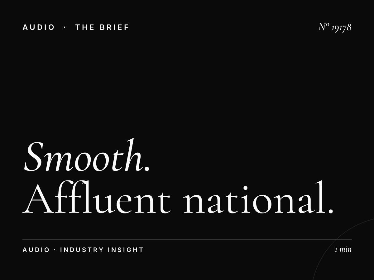 Smooth Radio UK High Net Worth: Affluent National Targeting