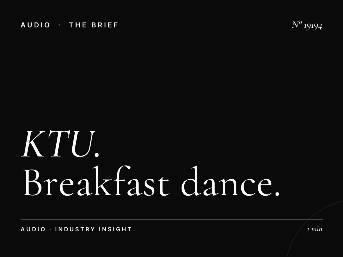 KTU 103.5 Morning Show: Breakfast Dance Radio NYC