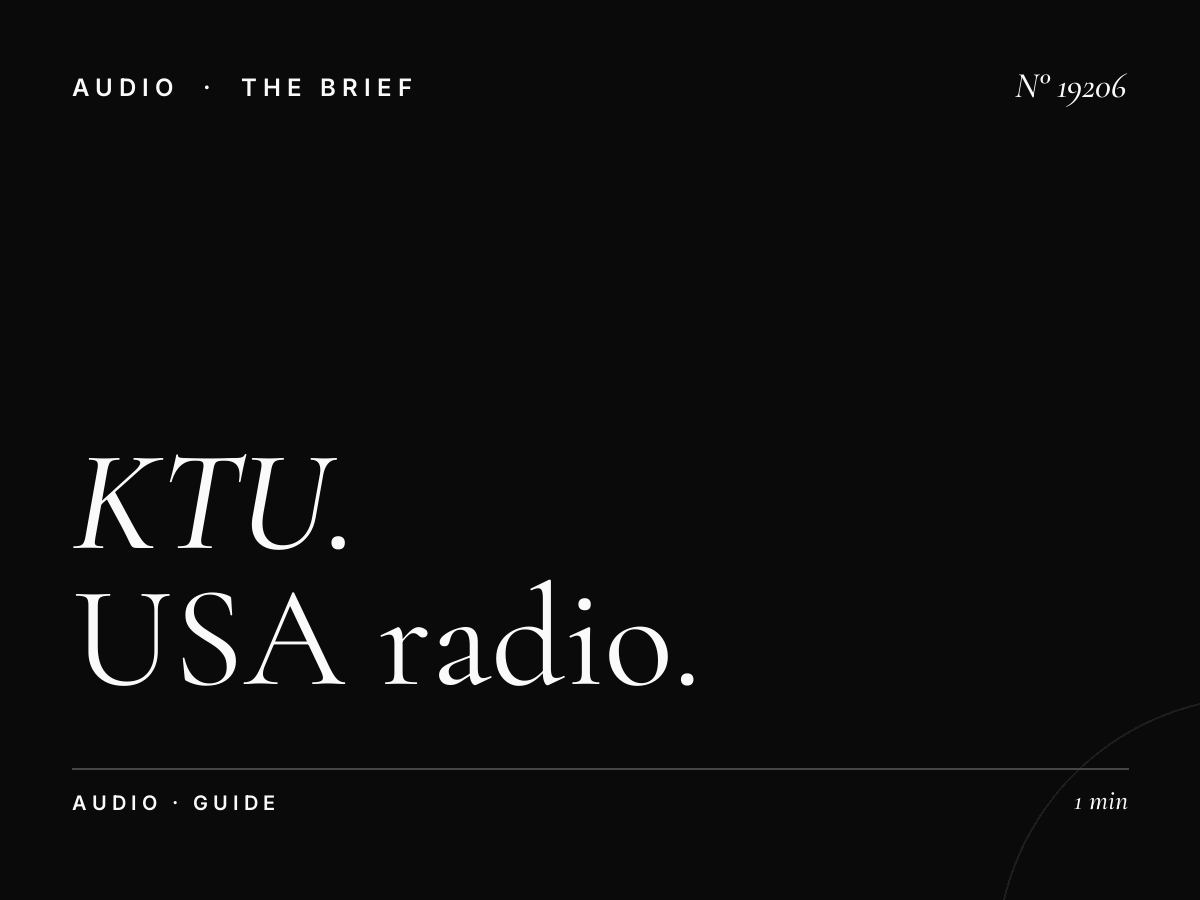 KTU 103.5 Advertising: Complete USA Radio Marketing Guide