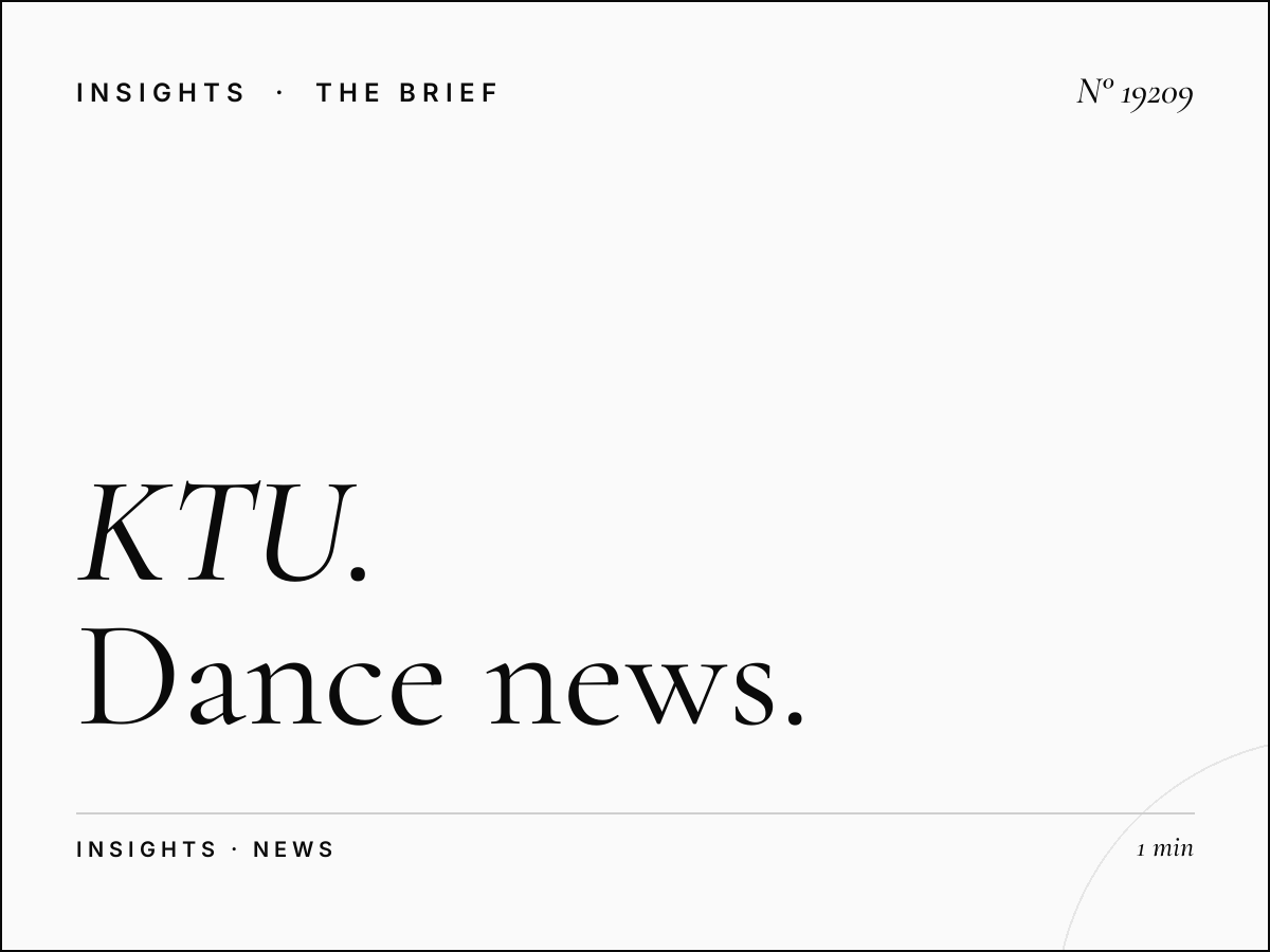 KTU 103.5 News Updates: Dance News Programming NYC