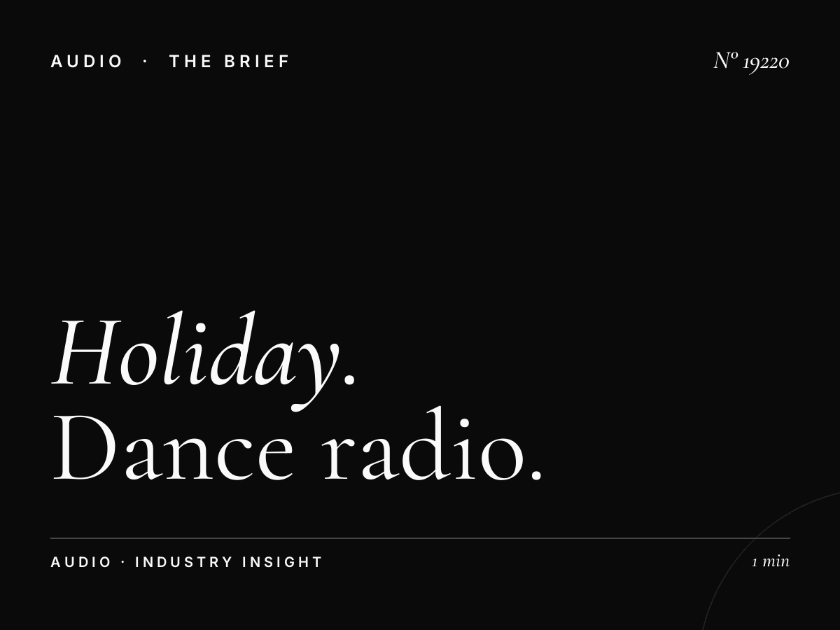 Holiday KTU 103.5: Holiday Dance Radio Campaign