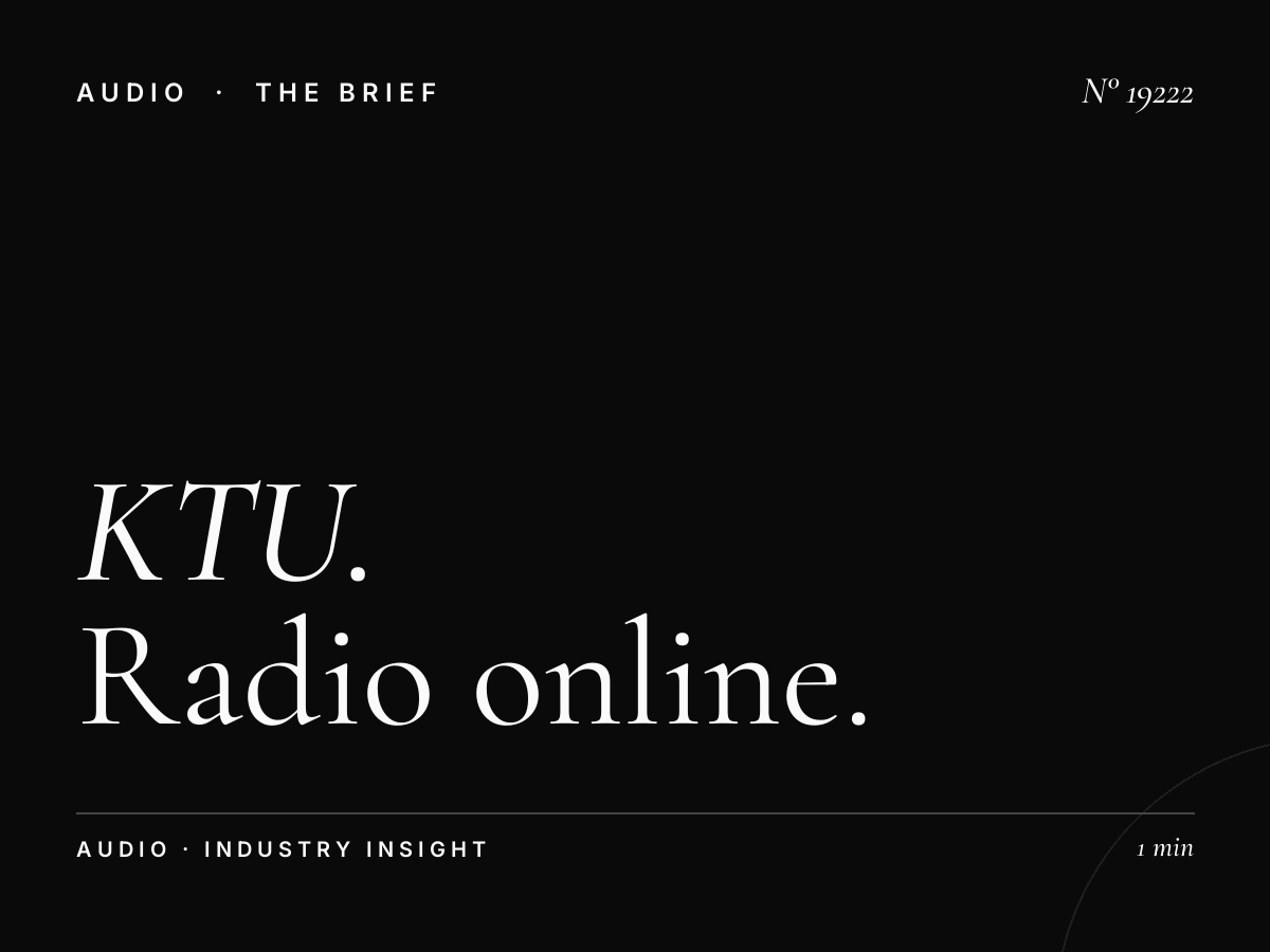 KTU 103.5 Digital Integration: Radio Online Dance NYC