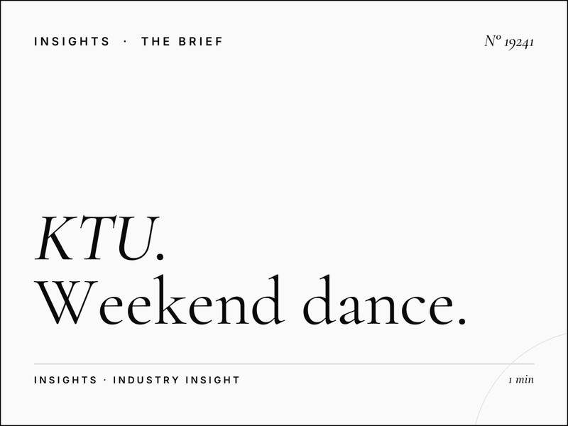 KTU 103.5 Weekend: Weekend Dance Club Programming