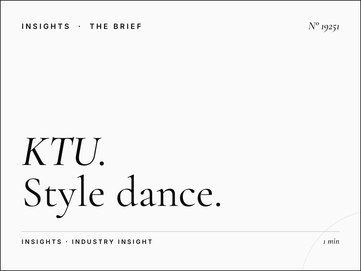 KTU 103.5 Fashion Brands: Style Dance Marketing NYC