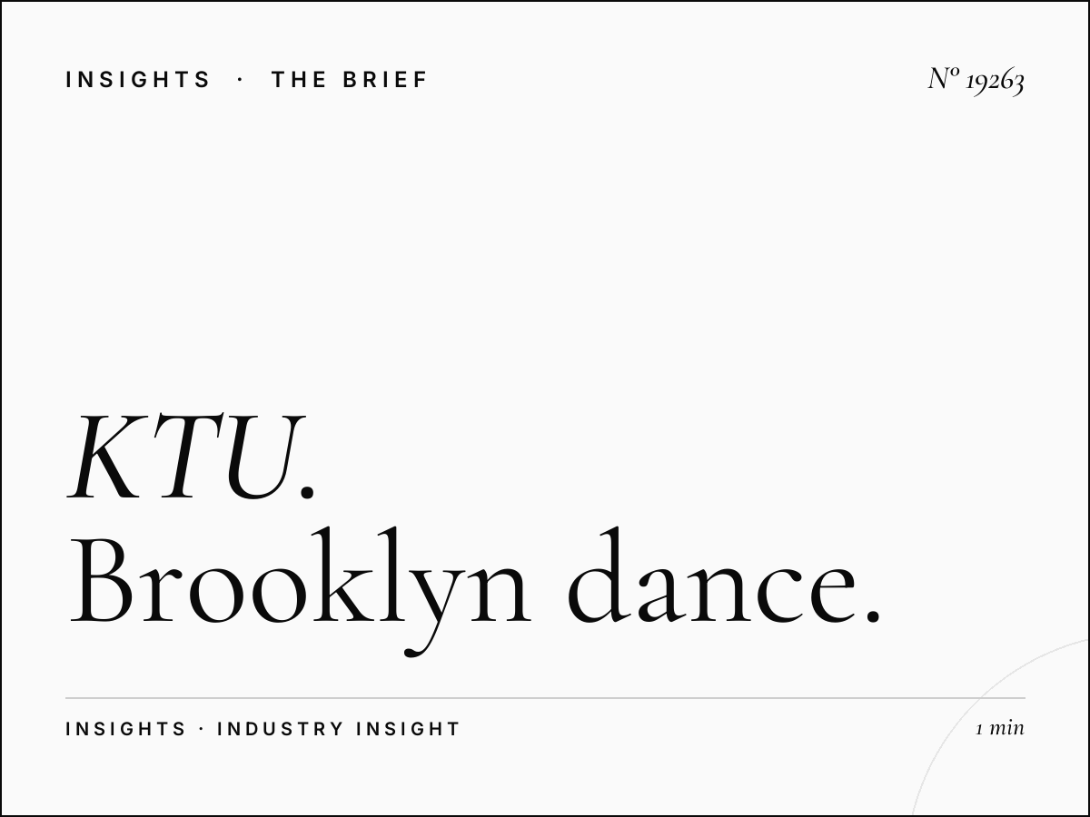 KTU 103.5 Brooklyn Coverage: Brooklyn Dance Market