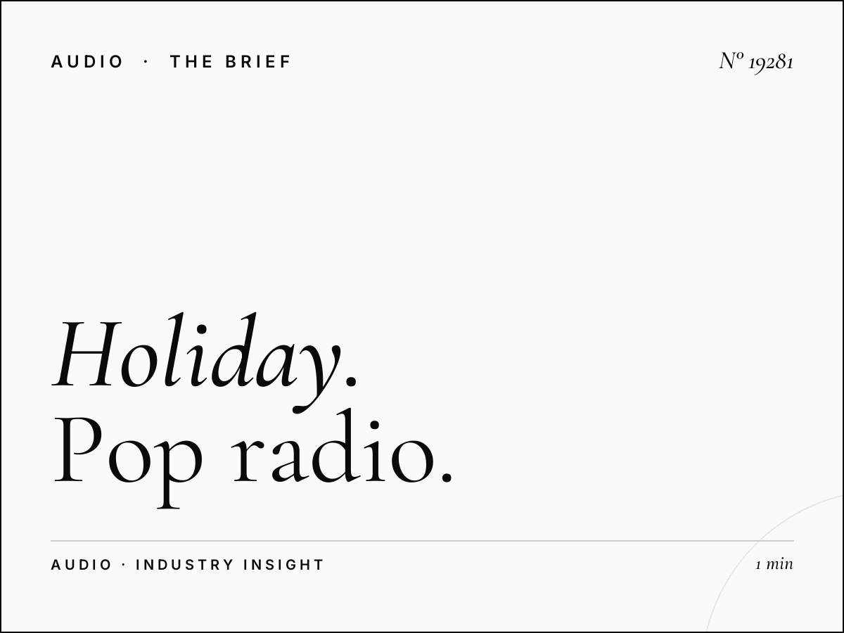 Holiday Z100 100.3: Holiday Pop Radio Campaign