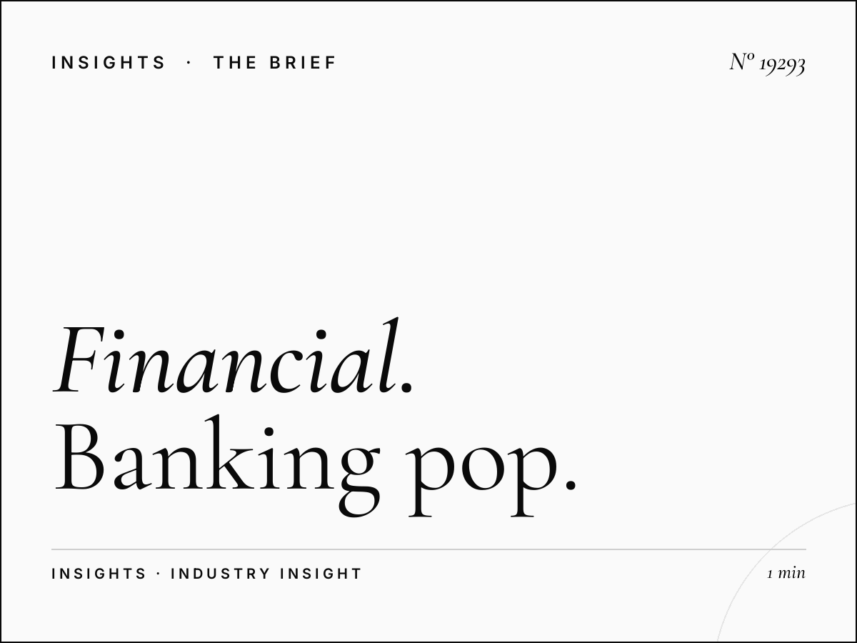 Financial Services Z100 100.3: Banking Pop NYC