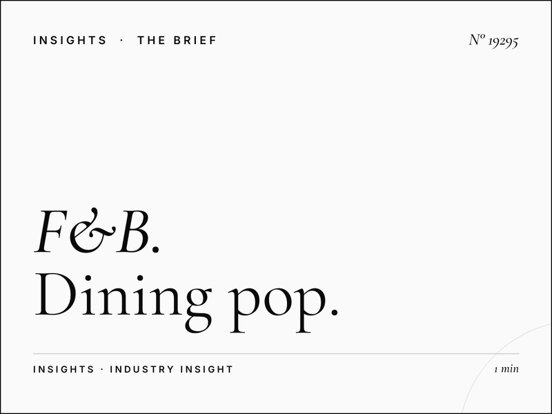 F&B Restaurants Z100 100.3: Dining Pop Marketing NYC