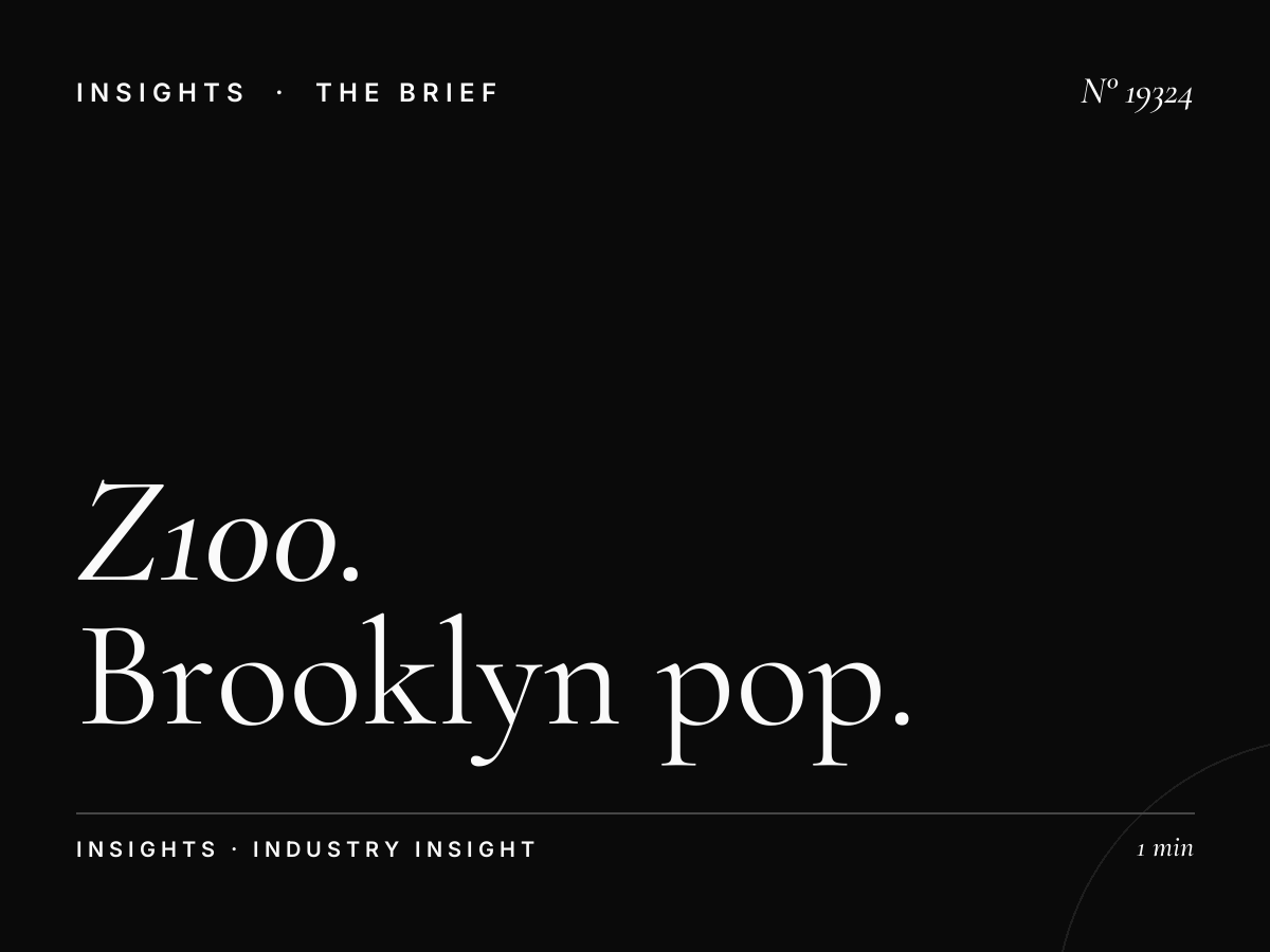 Z100 100.3 Brooklyn Coverage: Brooklyn Pop Market