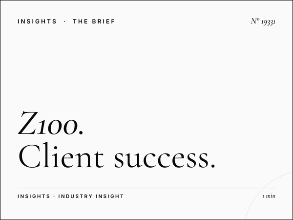 Z100 100.3 Testimonials: Client Success Pop Stories