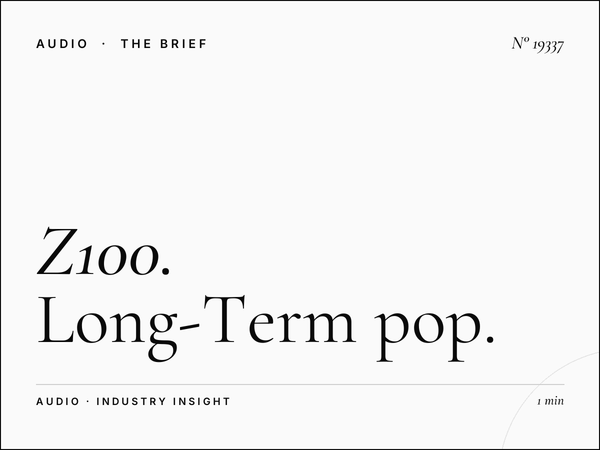 Z100 100.3 Brand Partnership: Long-Term Pop Radio NYC