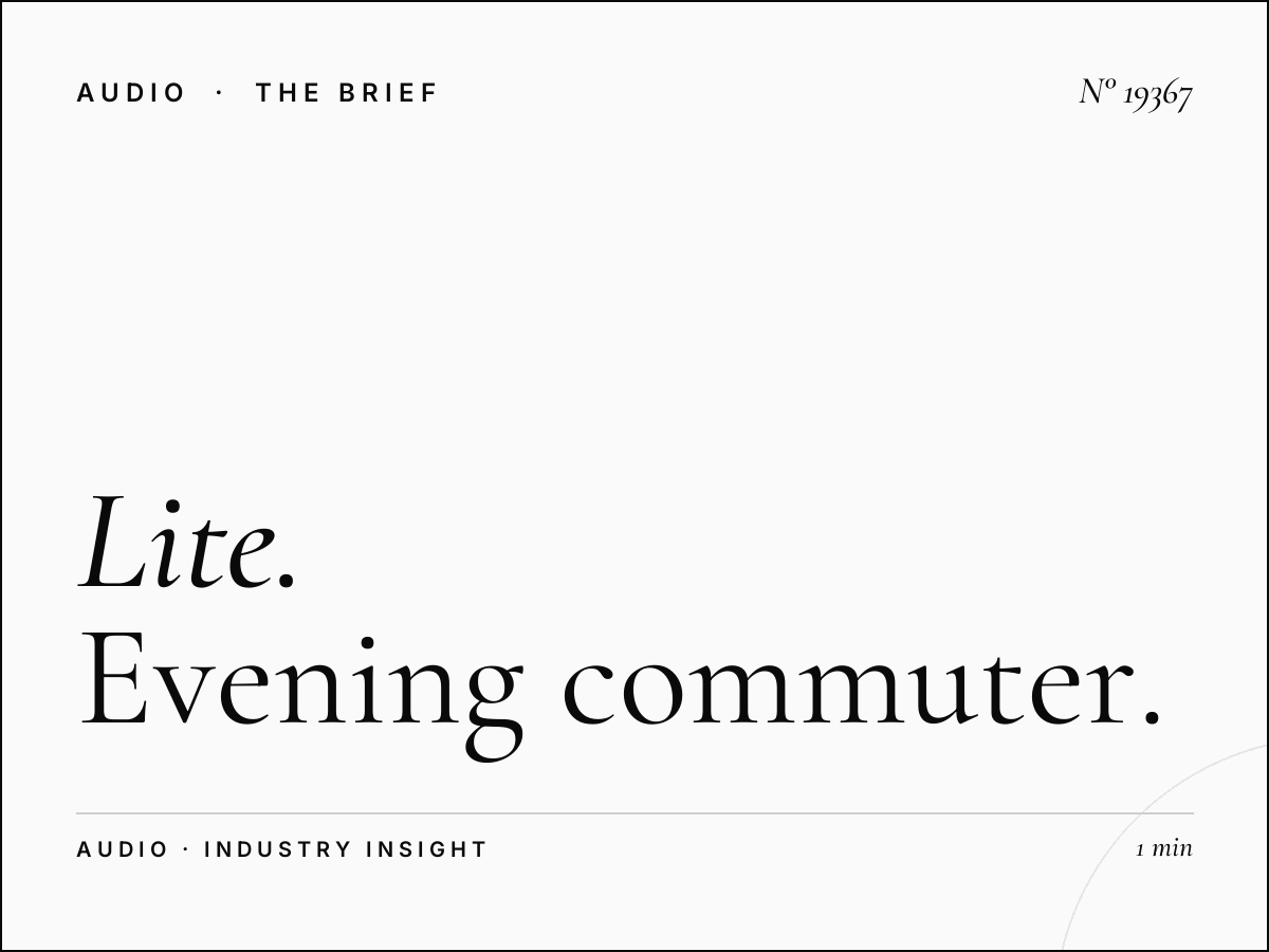 Lite FM 106.7 Drive Time: Evening Commuter Advertising