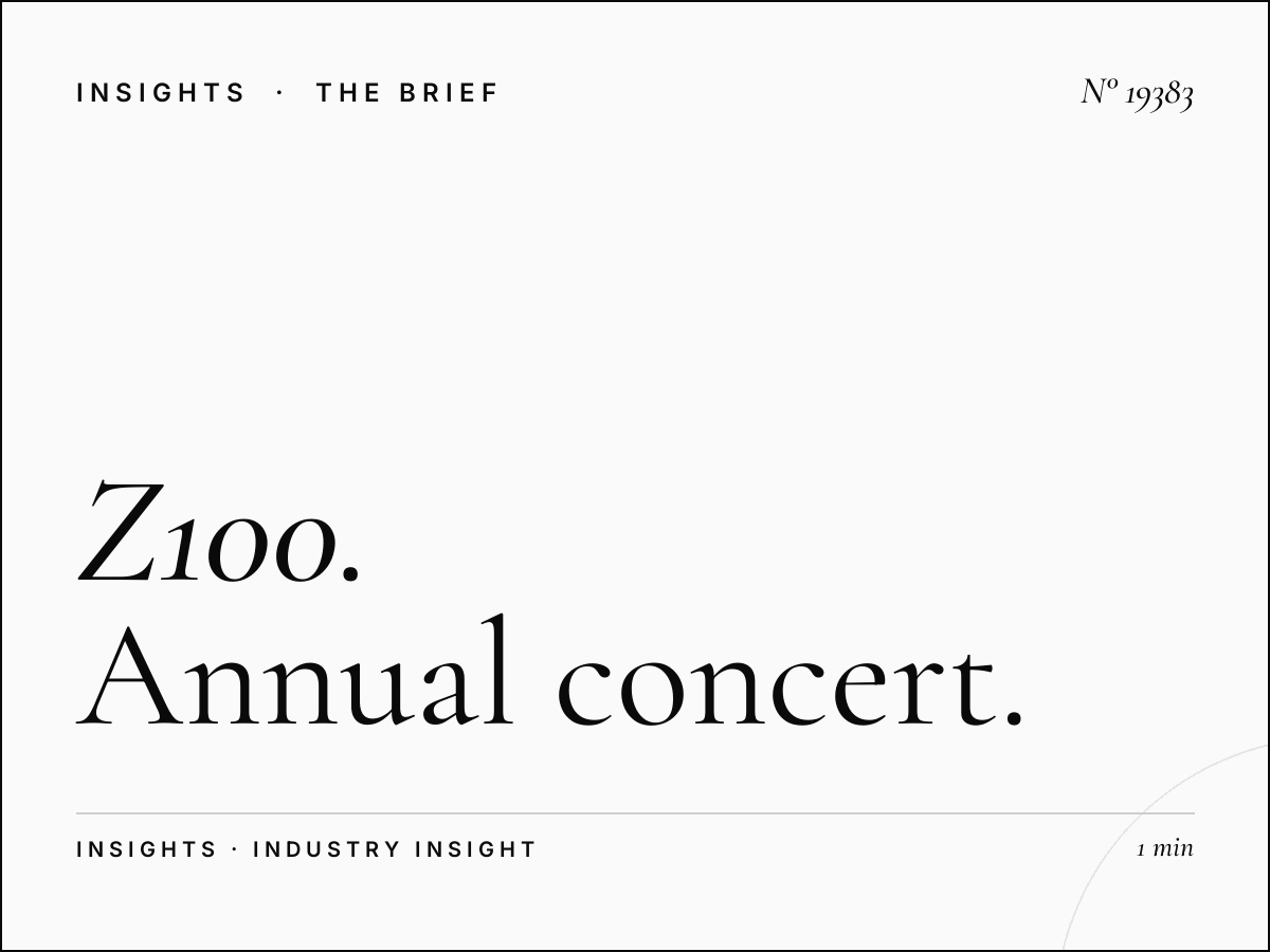 Z100 100.3 Jingle Ball: Z100 Annual Concert Marketing