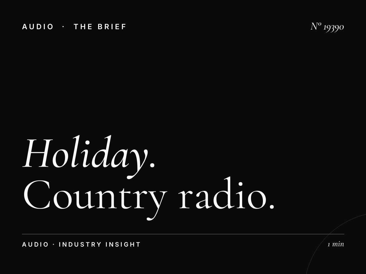 Holiday Lone Star 92.5: Holiday Country Radio Campaign