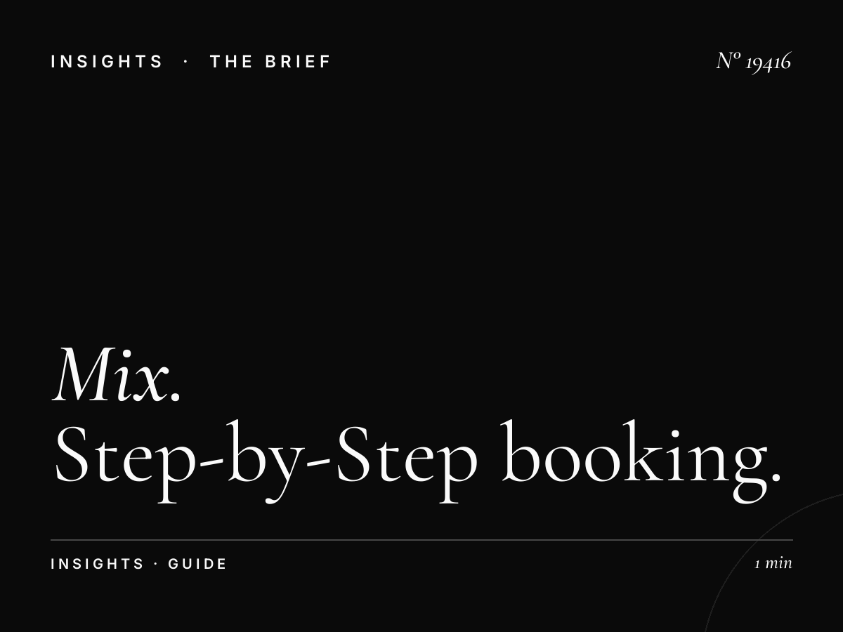 Mix 102.9 Reservation: Step-by-Step Booking Guide