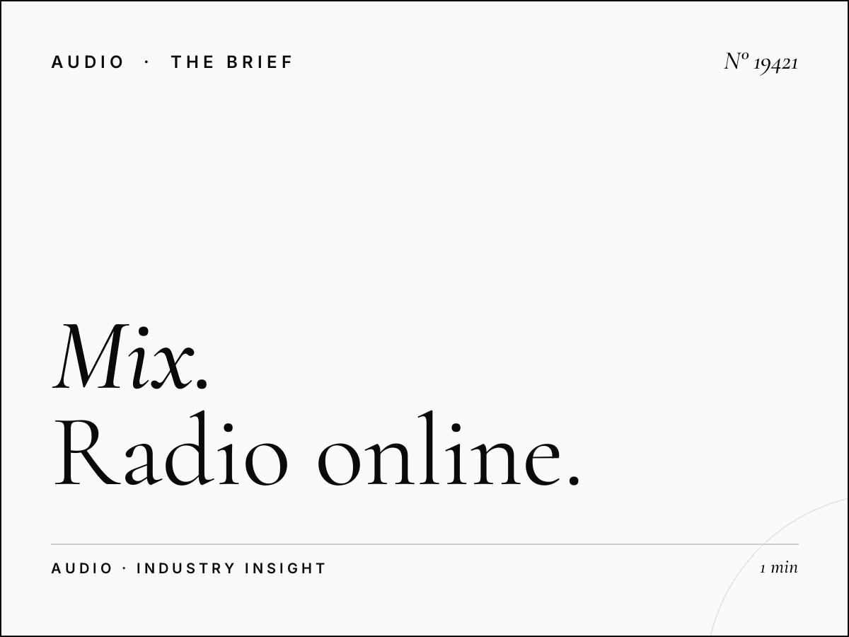 Mix 102.9 Digital Integration: Radio Online AC