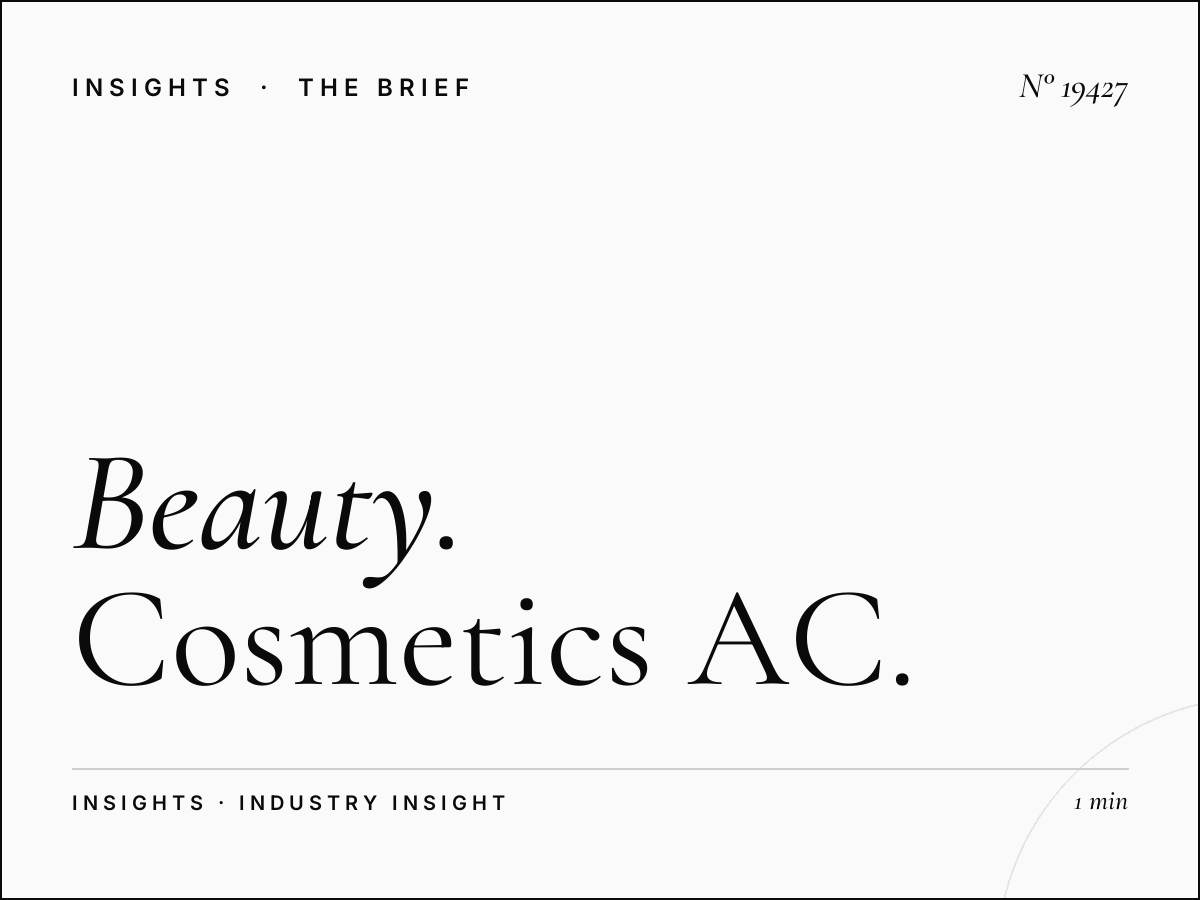 Beauty Brands Mix 102.9: Cosmetics AC Marketing
