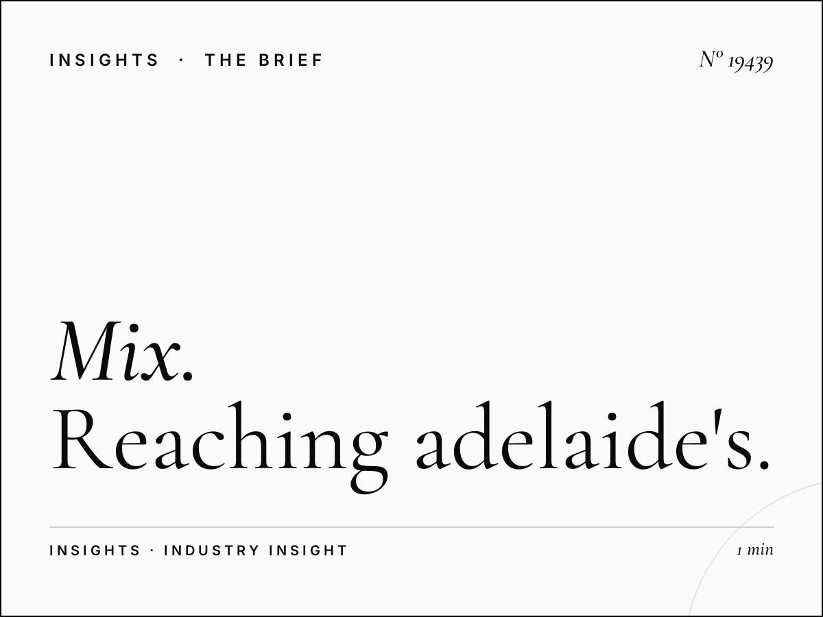 Mix 102.9 Target Audience: Reaching Adelaide's AC Listeners Market