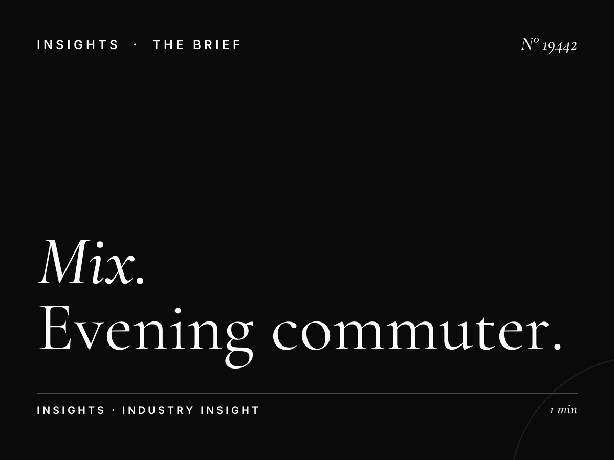 Mix 102.9 Drive Time: Evening Commuter Advertising