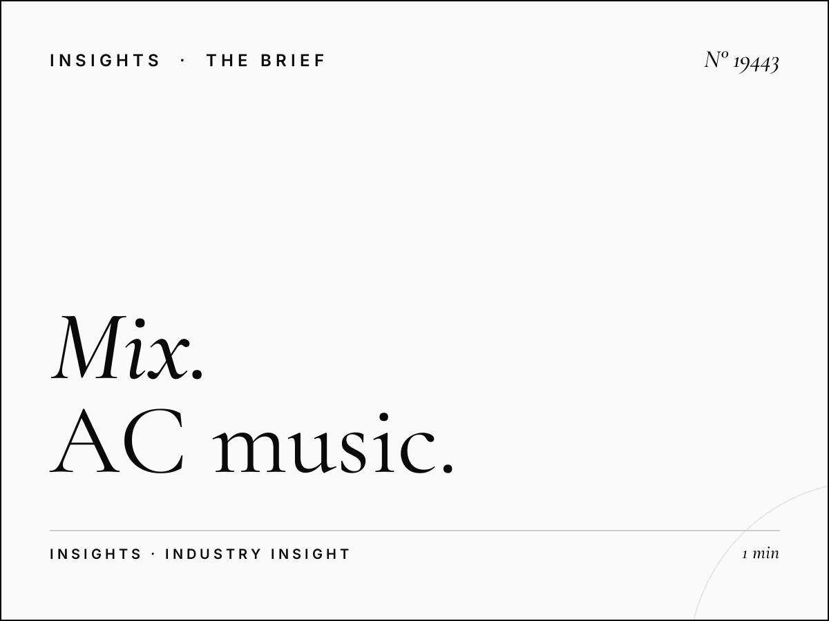 Mix 102.9 Midday: AC Music Block Advertising