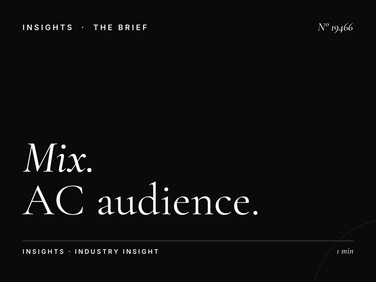 Mix 102.9 Listener Loyalty: AC Audience Retention