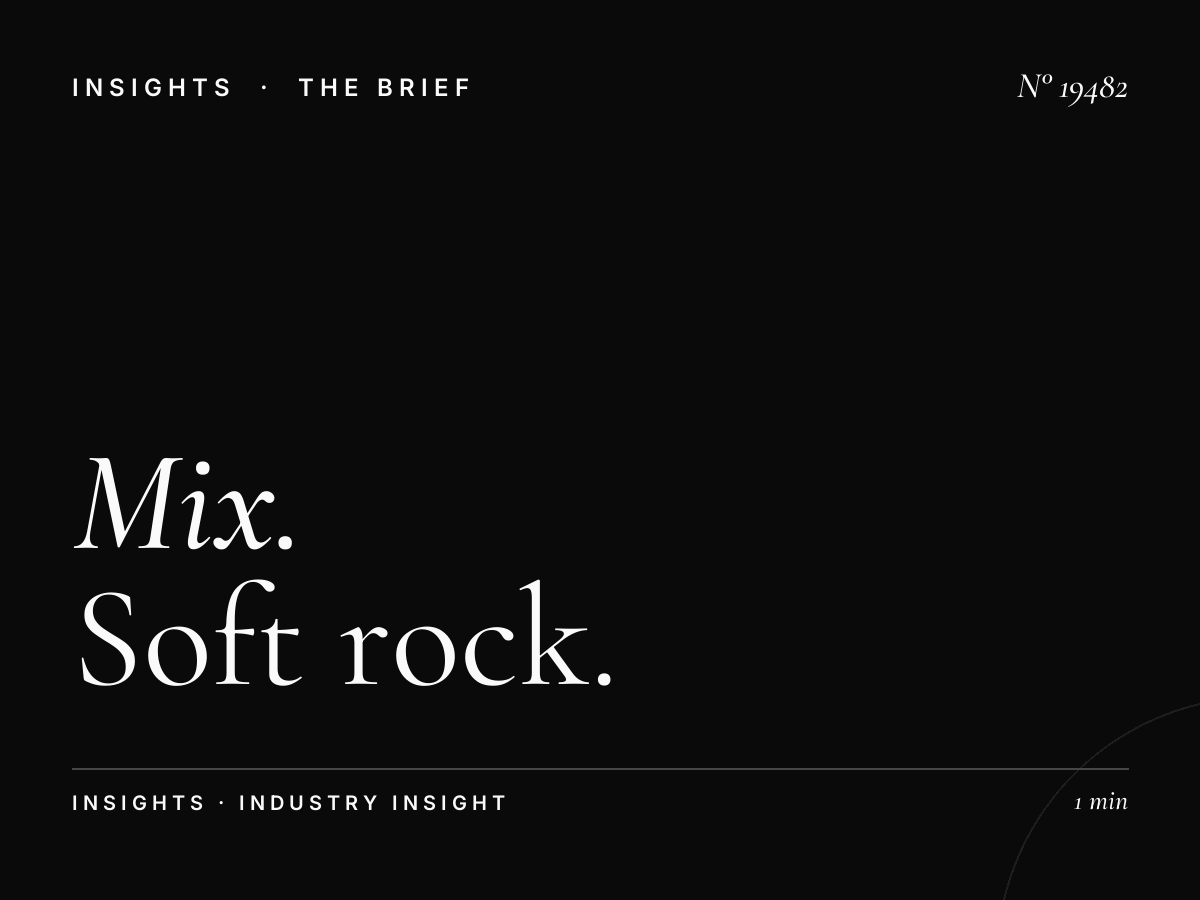 Mix 102.9 Soft Rock: Soft Rock AC Programming