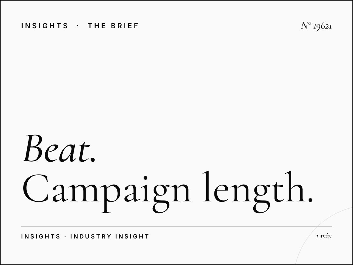 The Beat 93.7 Duration: Campaign Length Options