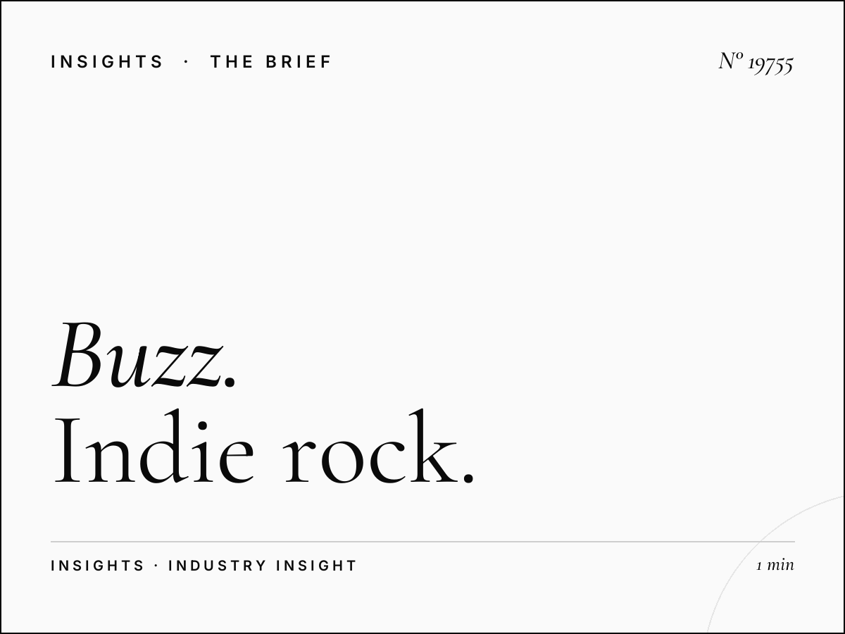 The Buzz 94.5 Indie Music: Indie Rock Alternative Programming