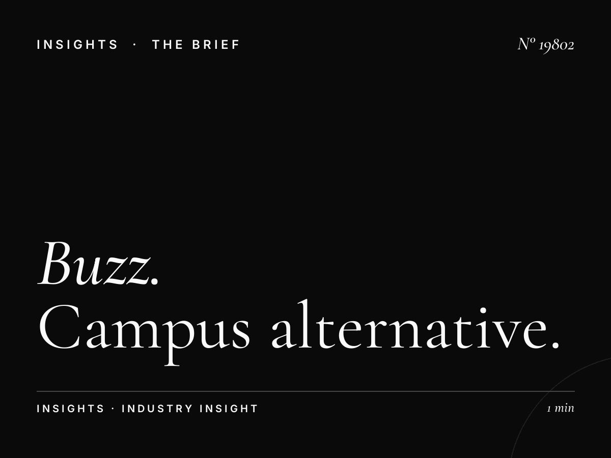 The Buzz 94.5 College Students: Campus Alternative Targeting