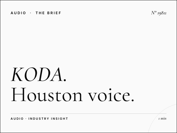 KODA FM Sunny 99.1 Voice Over: Houston Voice Talent