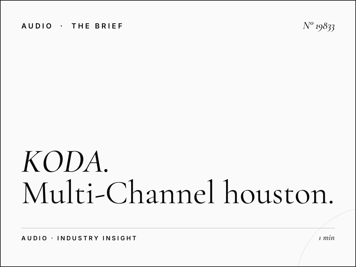 KODA FM Sunny 99.1 Integration: Multi-Channel Houston Media Strategy