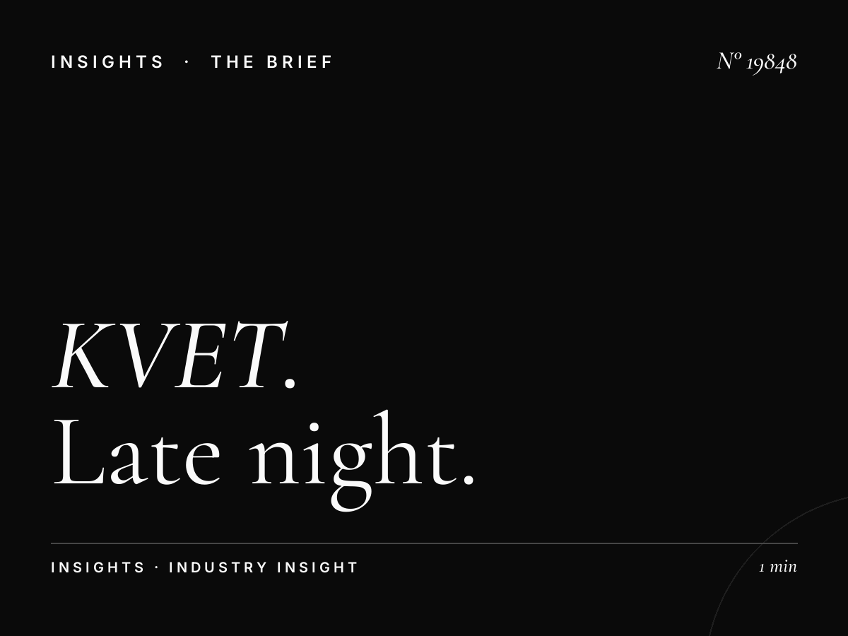 KVET 98.1 Night Show: Late Night Austin Country